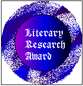Literary Research Award